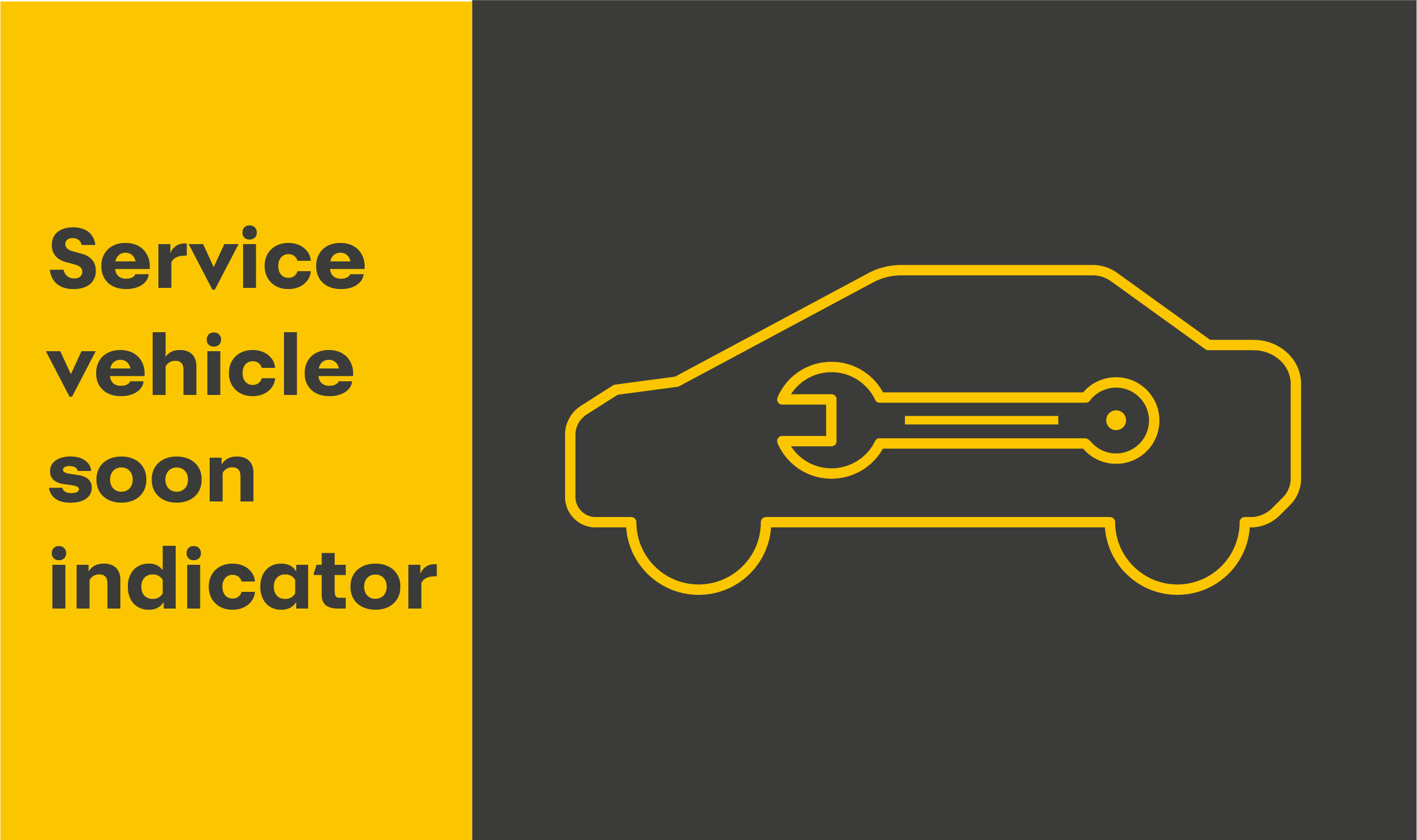 service vehicle soon indicator symbol