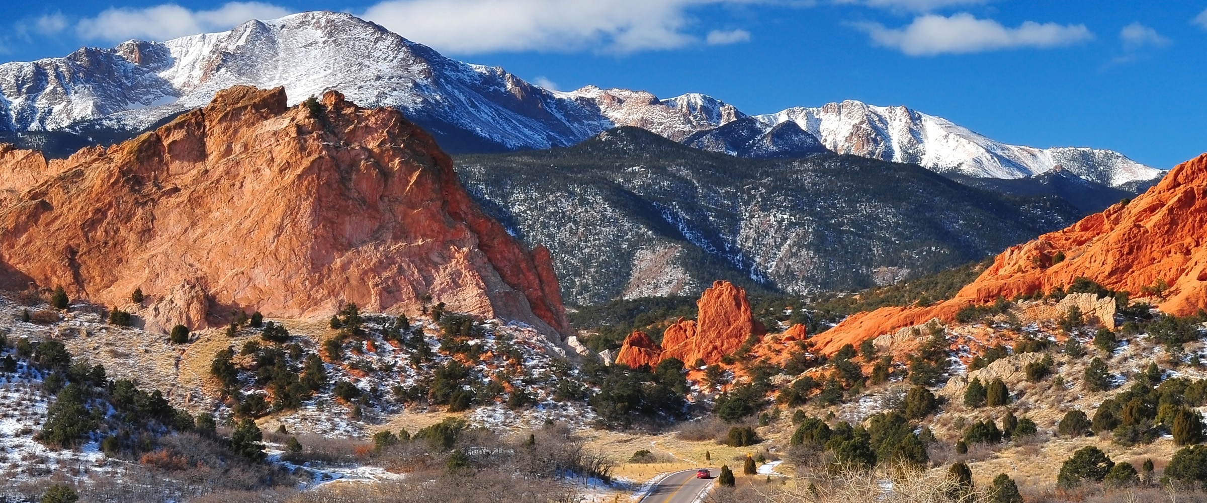 Photo of mountains in Colorado.