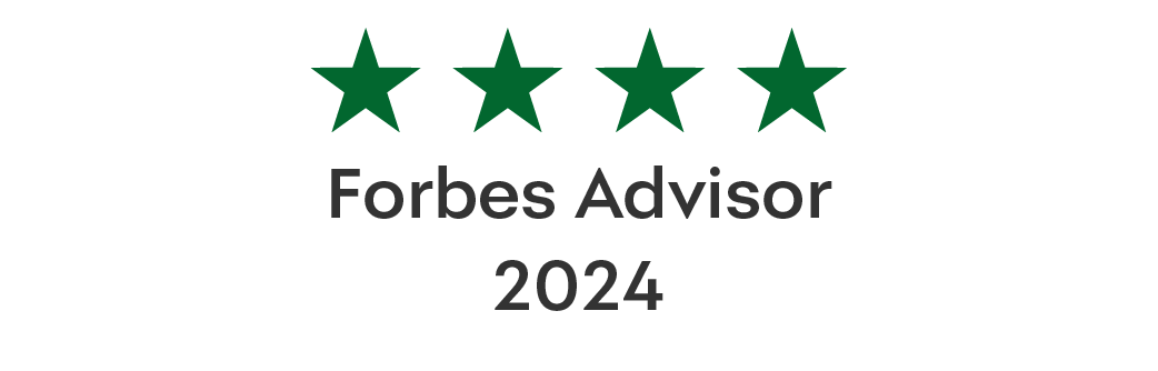 2024 Forbes Advisor 4-Star Review